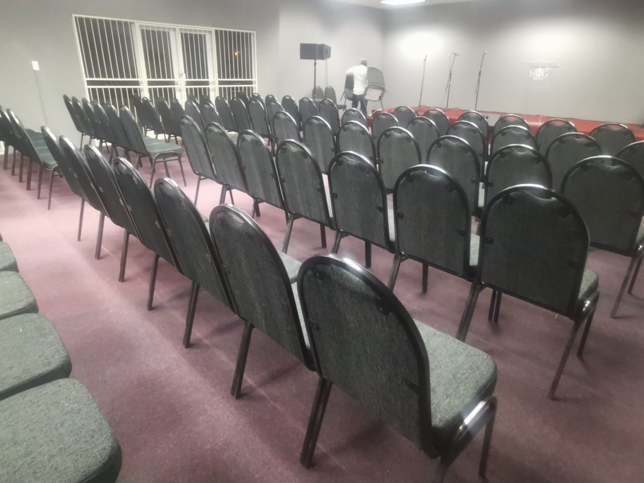 Banquet chairs -Grey