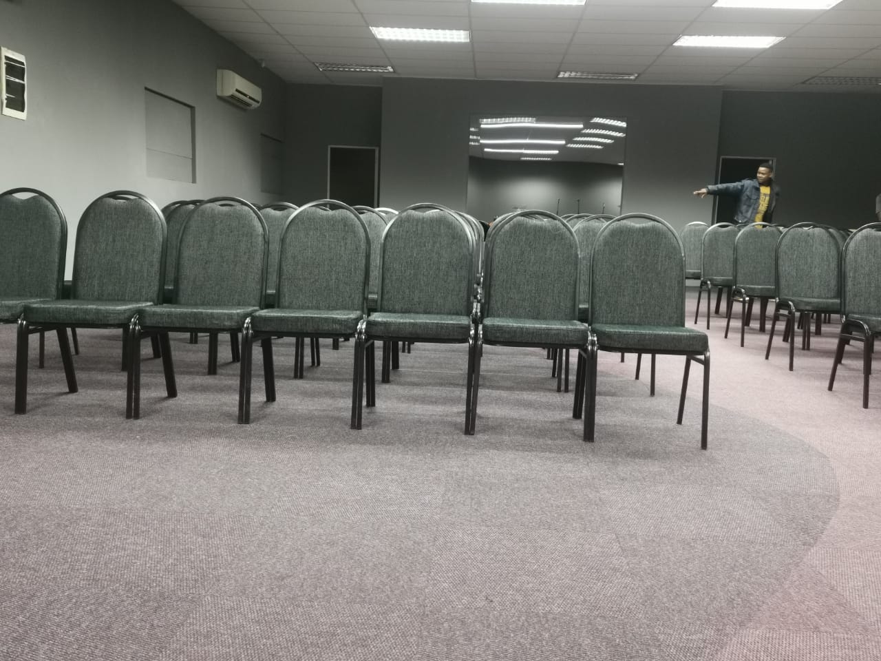 Banquet chairs -Grey